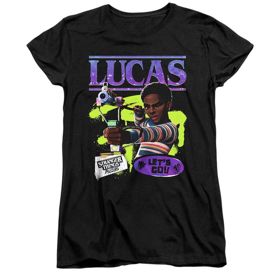 T-ShirtMotif Lucas Motiftyle Stranger Things
