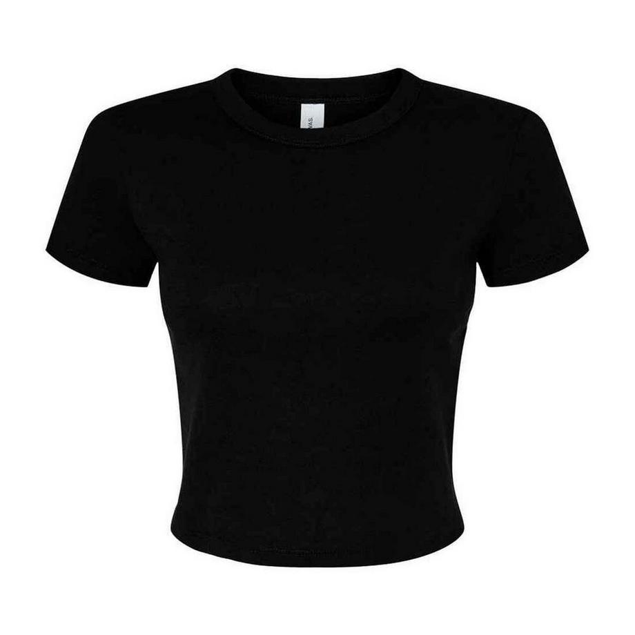 Bella + Canvas Haut Court Manches Courtes  