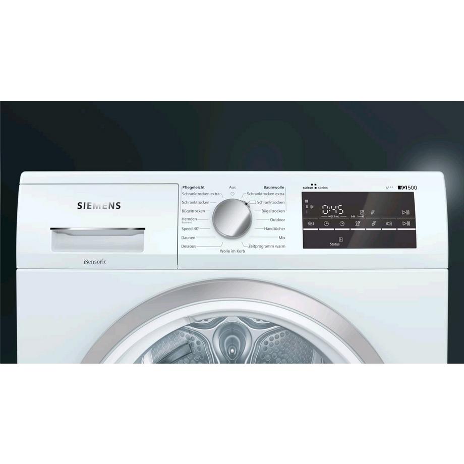 Siemens  WT47RT90CH - iQ500 Wärmepumpen-Trockner 8 kg, A+++ 