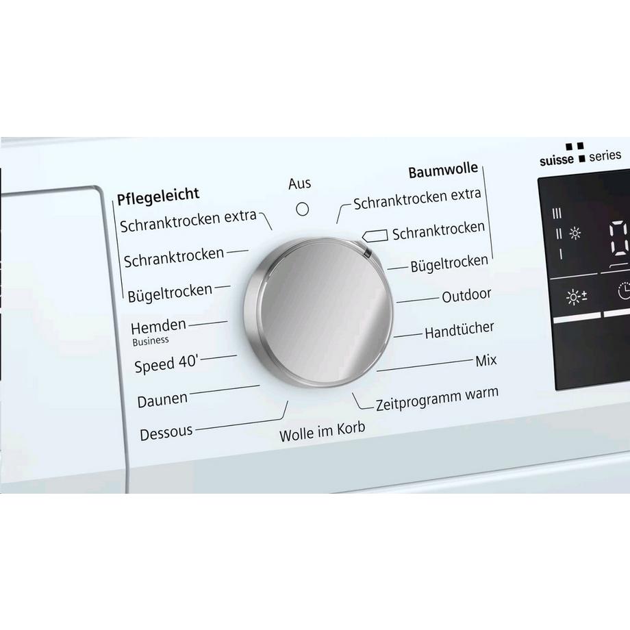 Siemens  WT47RT90CH - iQ500 Wärmepumpen-Trockner 8 kg, A+++ 