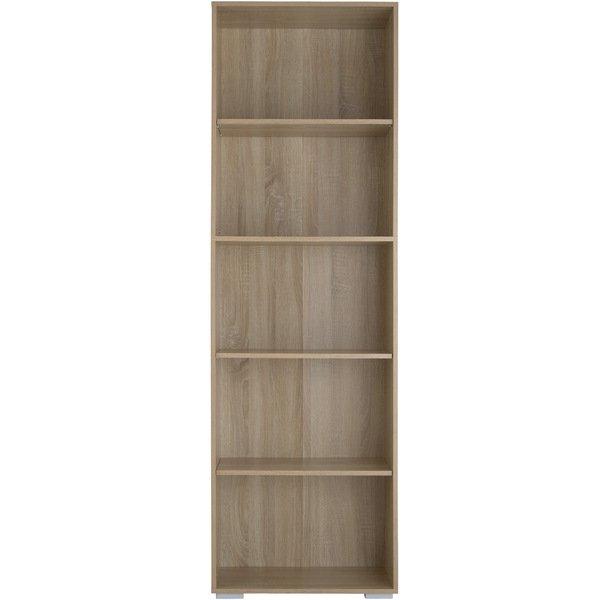 Tectake Bücherregal Lexi 5 Fächer 60x30x190cm  