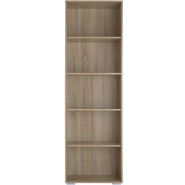 Tectake Bücherregal Lexi 5 Fächer 60x30x190cm  