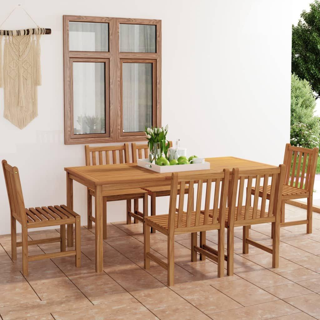 VidaXL set da pranzo da giardino Legno  