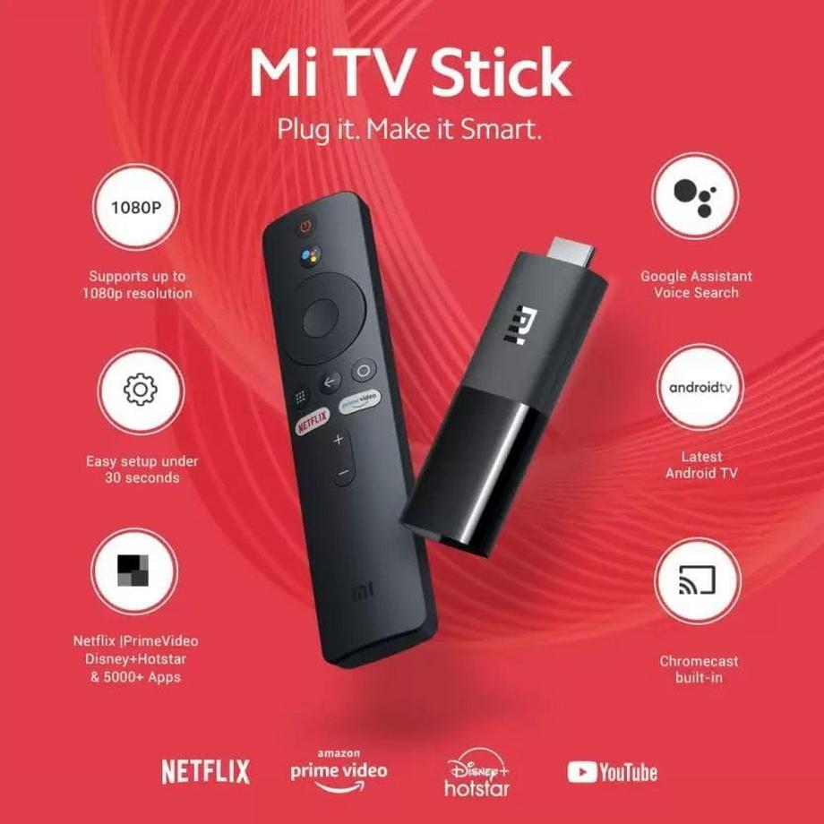 XIAOMI  Mi TV Stick WiFi Key Schwarz 