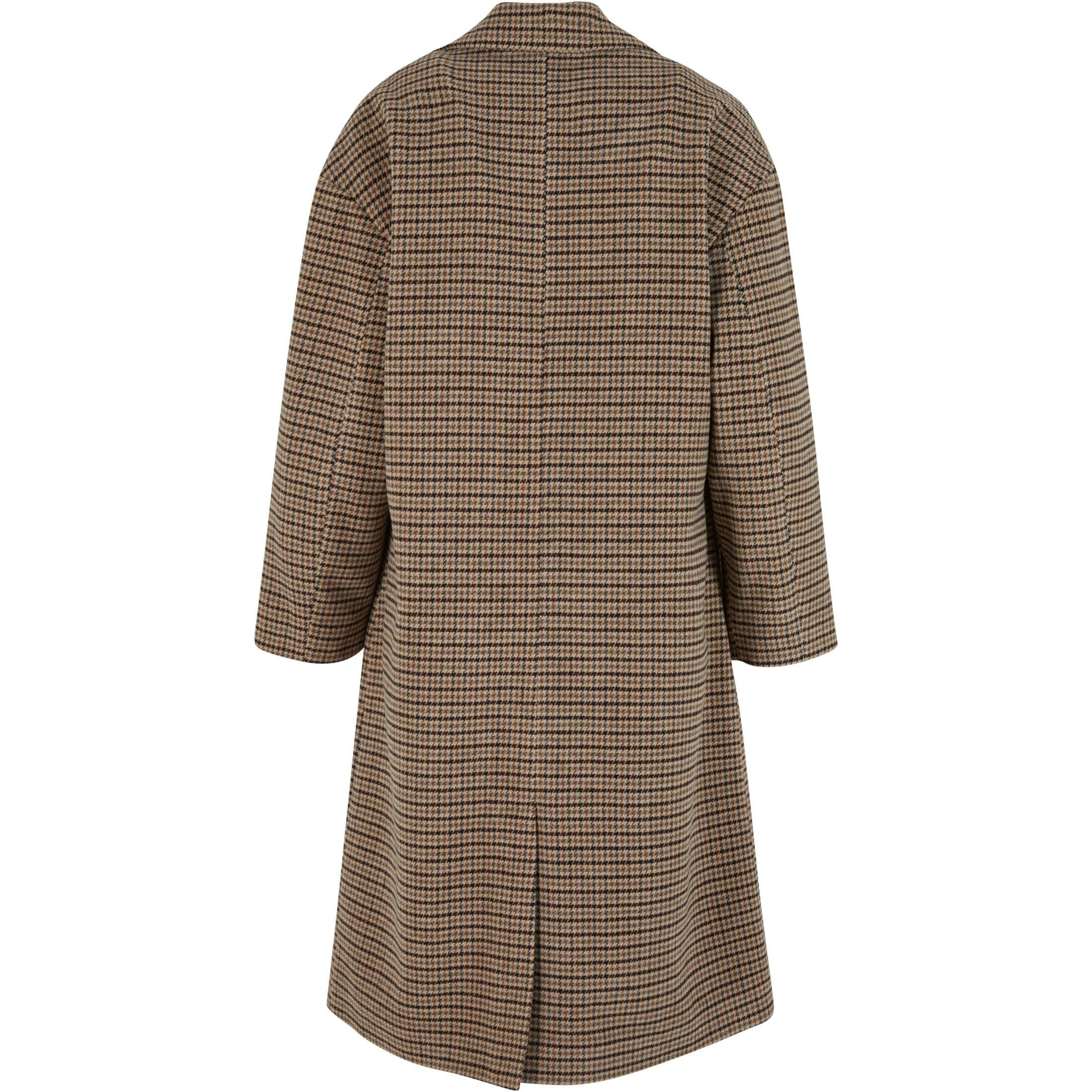 URBAN CLASSICS Cappotto a Quadri Oversize  
