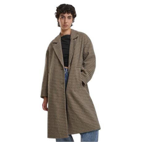 URBAN CLASSICS Cappotto a Quadri Oversize  