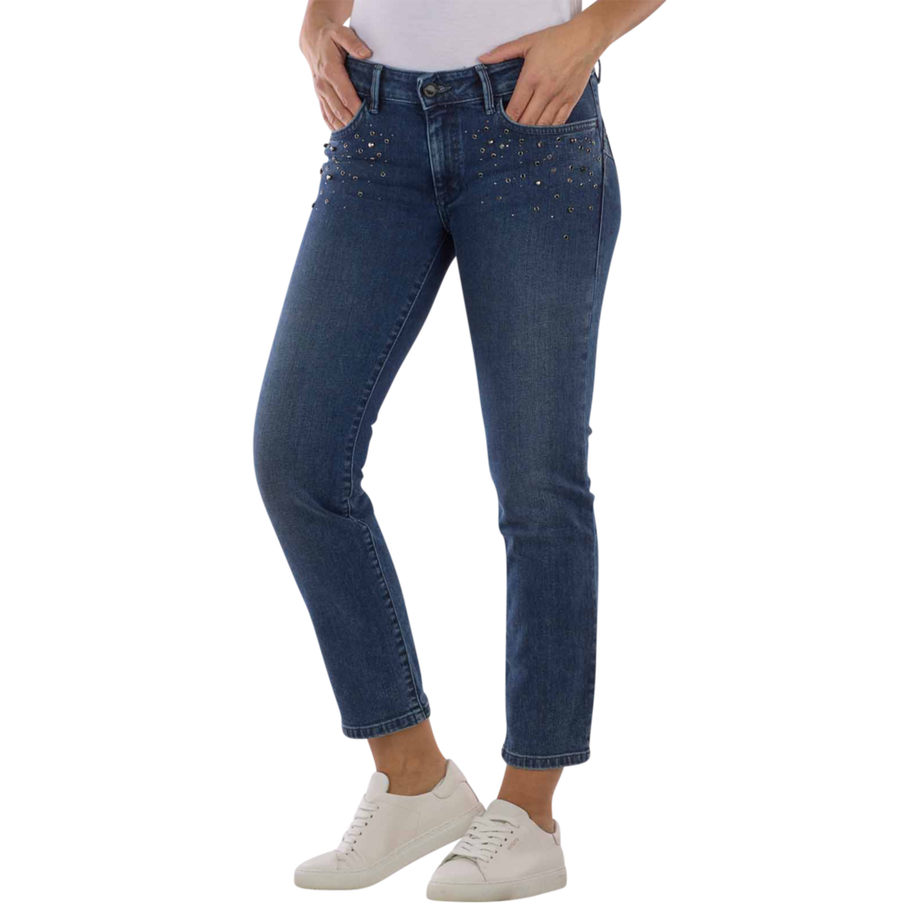 Salsa Jeans Wonder Cropped Slim Push Up Jeans  