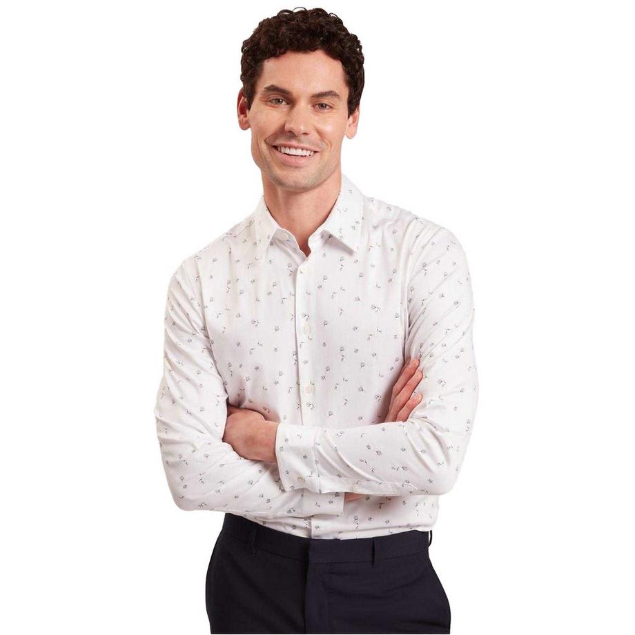 TED BAKER  Chemise Manches Longues Motiftyle Floral 
