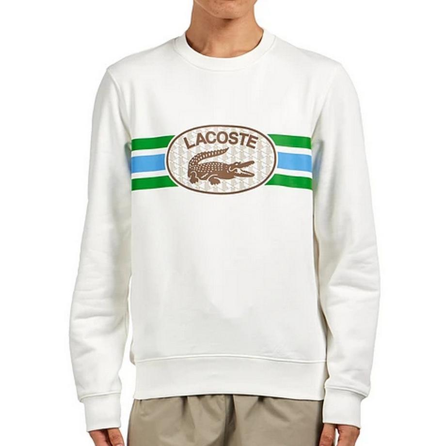 LACOSTE Rundhals-Sweatshirt mit Logo-Print  