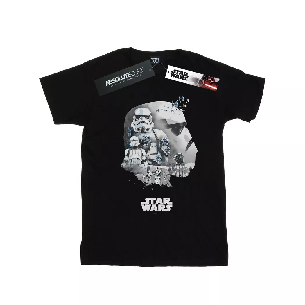 STAR WARS - TShirt, für Damen, Schwarz, Größe S