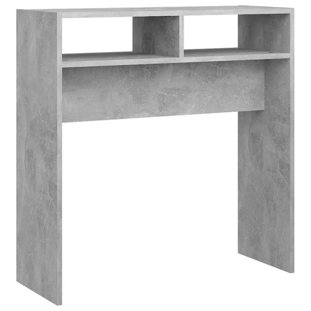 VidaXL - Konsolentisch holzwerkstoff, One Size, Grau