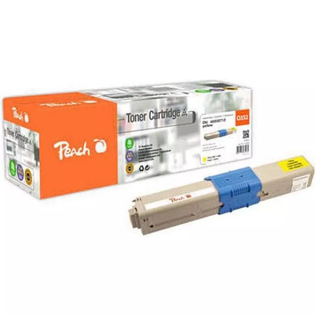 Peach – Toner OKI 46508713 Yellow, One Size