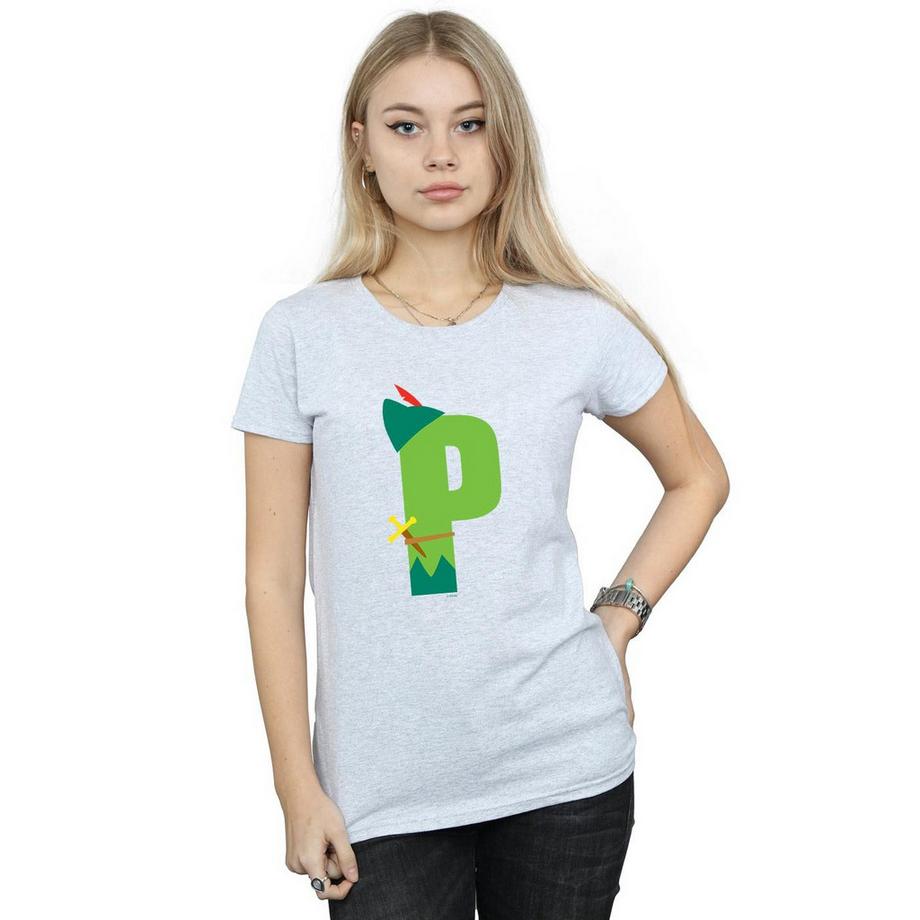 Disney Alphabet P Is For Peter Pan T-Shirt  