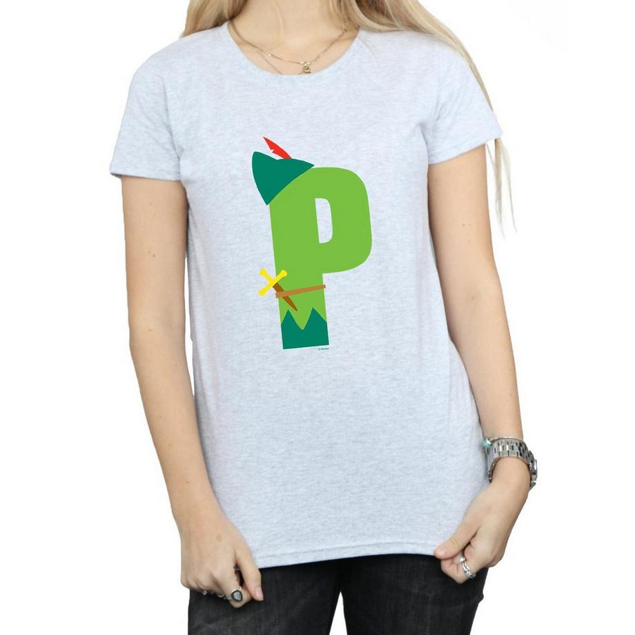 Disney Alphabet P Is For Peter Pan T-Shirt  