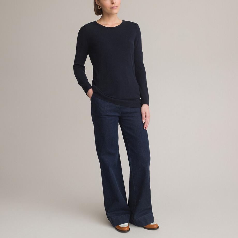 La Redoute Collections Pull col rond  