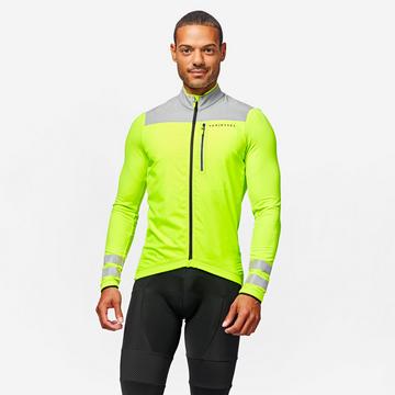 Maillot cycliste manches longues mi-saison visible vélo route