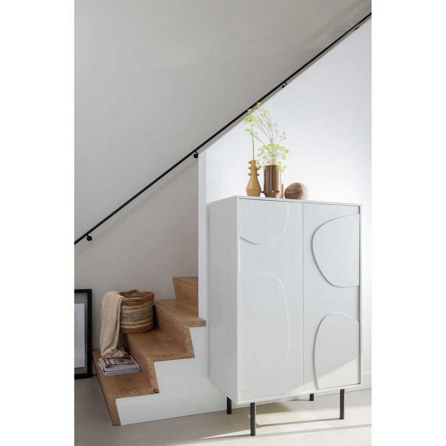 mutoni Highboard Cadiz Kiefer mist 135x85  