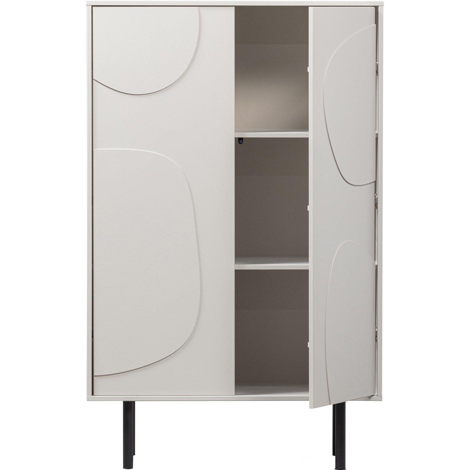 mutoni Highboard Cadiz Kiefer mist 135x85  