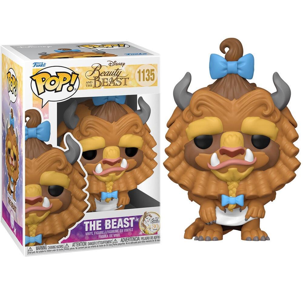 Funko  Figura POP Disney La Bella e la Bestia - Bestia con i riccioli 