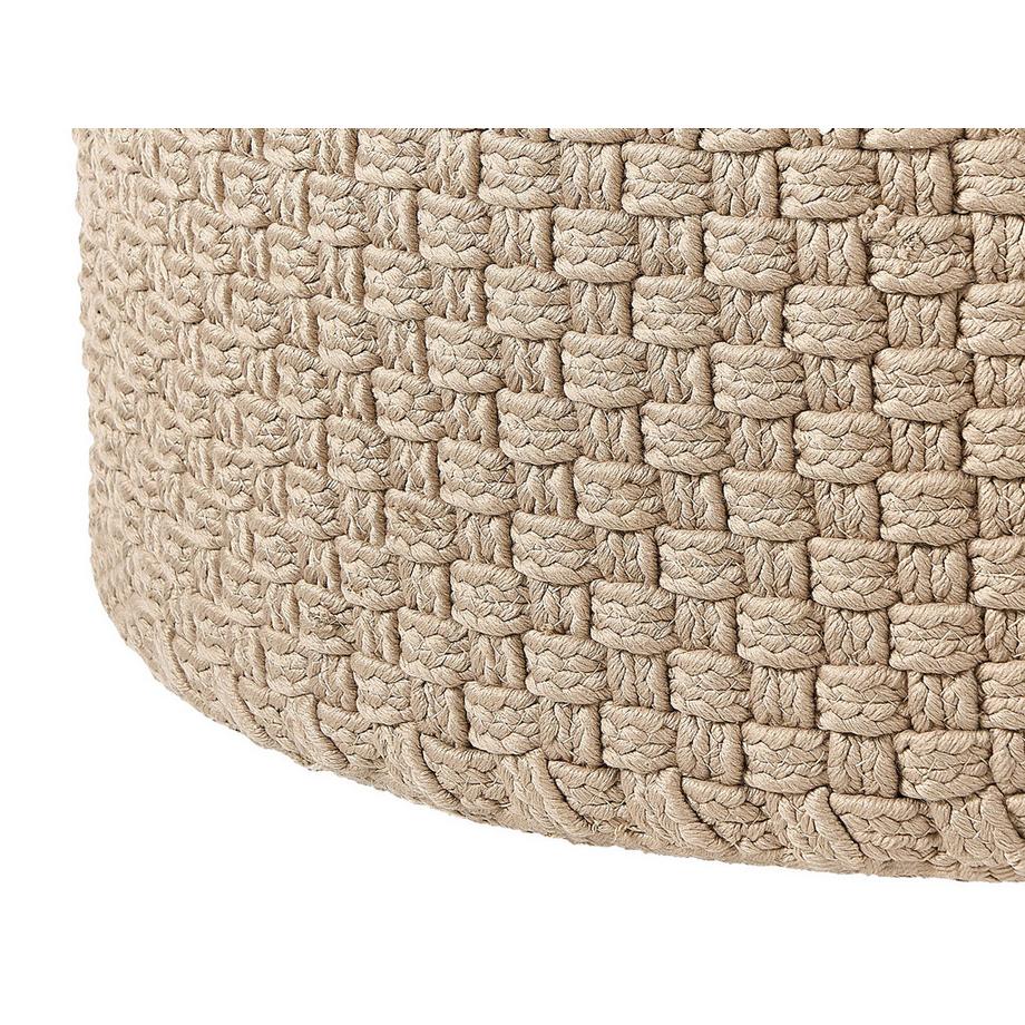 Beliani Pouf aus Stoff Boho MITHI  