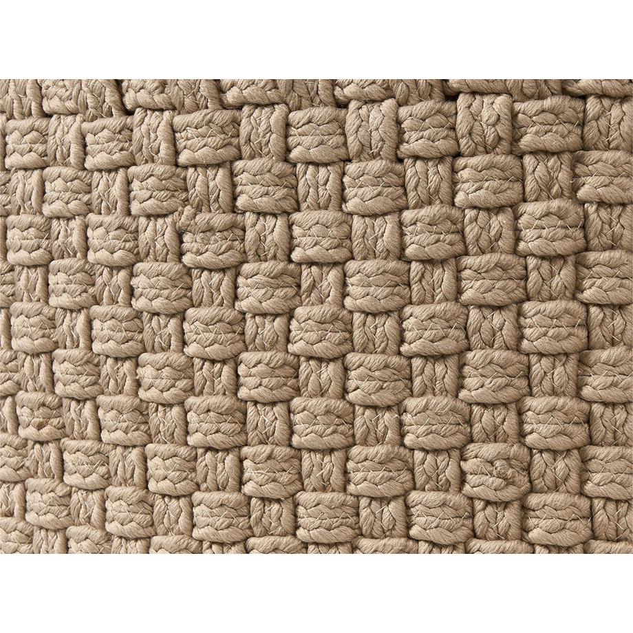 Beliani Pouf aus Stoff Boho MITHI  