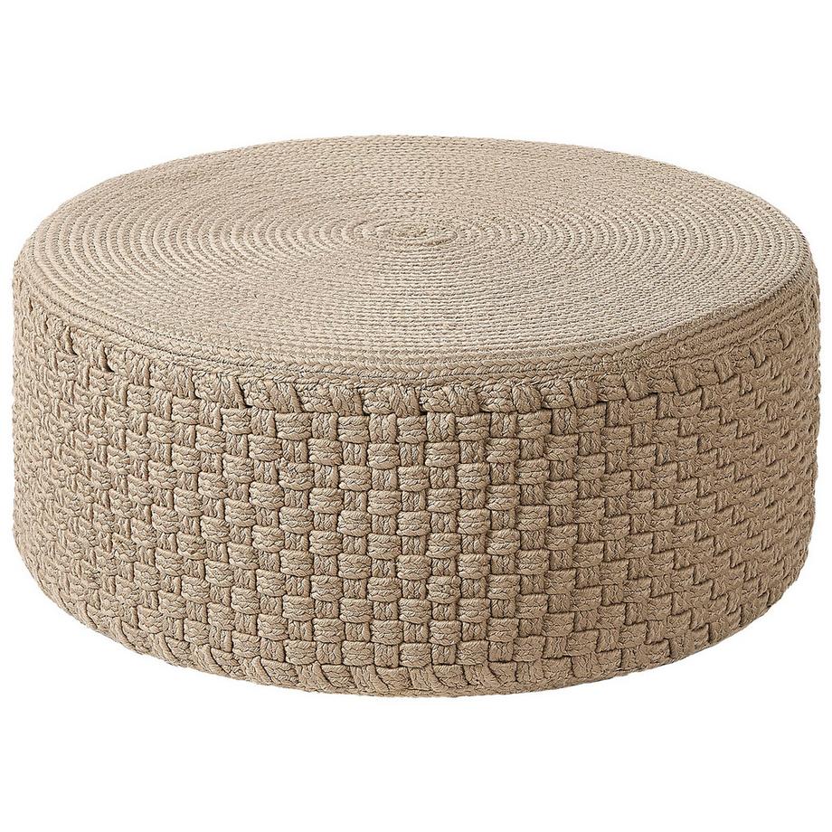Beliani Pouf aus Stoff Boho MITHI  