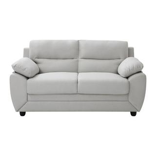 Vente-unique Sofa 2-Sitzer - Stoff - Beige - MANOA  