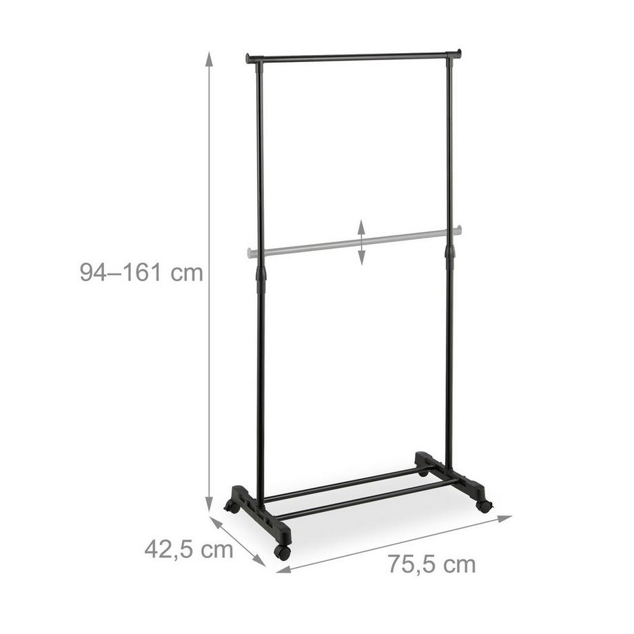 Northix  Cintre à roulettes 