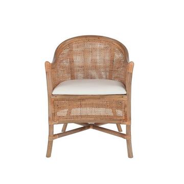 Poltrona in Rattan Maurice