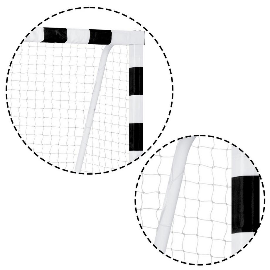 B2X  Porta da calcio 300 x 200 x 120 cm NS-465 nero/bianco 