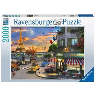Ravensburger  Ravensburger Puzzle 2.000 pièces Soirée romantique à Paris 
