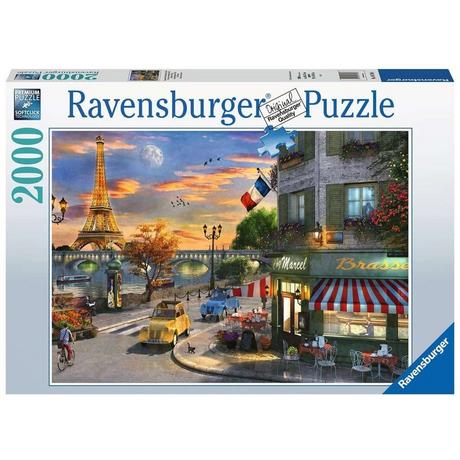 Ravensburger  Ravensburger Puzzle 2.000 pièces Soirée romantique à Paris 