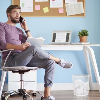 Northio Metall-Papierkorb  