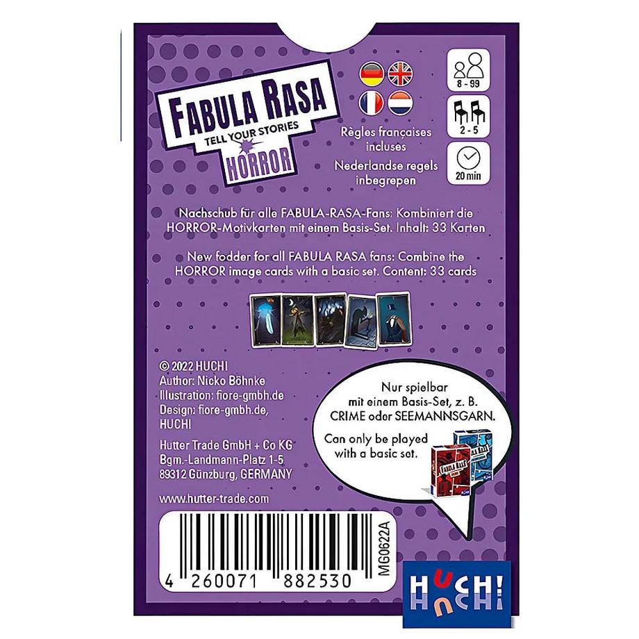 HUCH!  Fabula Rasa - Horror Erweiterung 