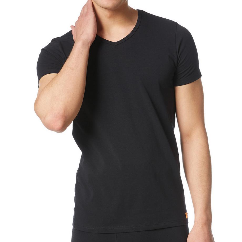 bruno banani Warm Up 2er Pack Kurzarm Unterhemd  