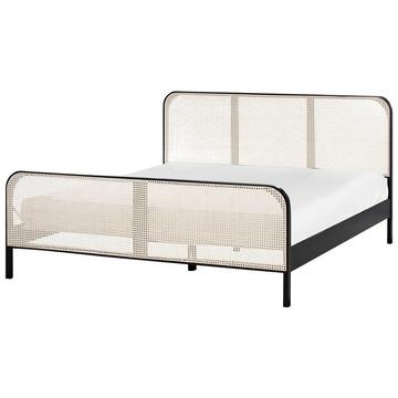 Lit avec sommier en Bois de pin Rustique GONFARON