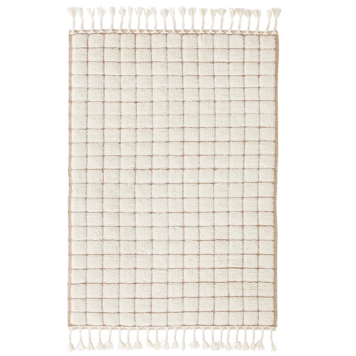 La Redoute Intérieurs Tapis laine motifs damiers  