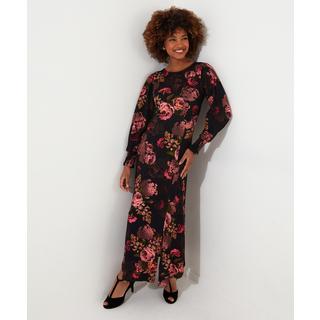 Joe Browns  PETITE Robe Jersey Luxe Florale Sombre 