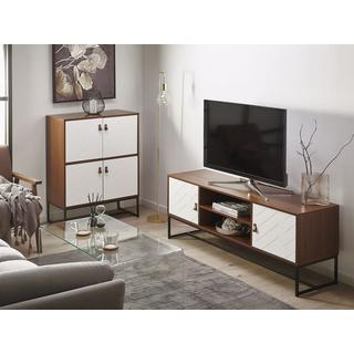 Beliani TV-Möbel aus MDF-Platte Modern NUEVA  