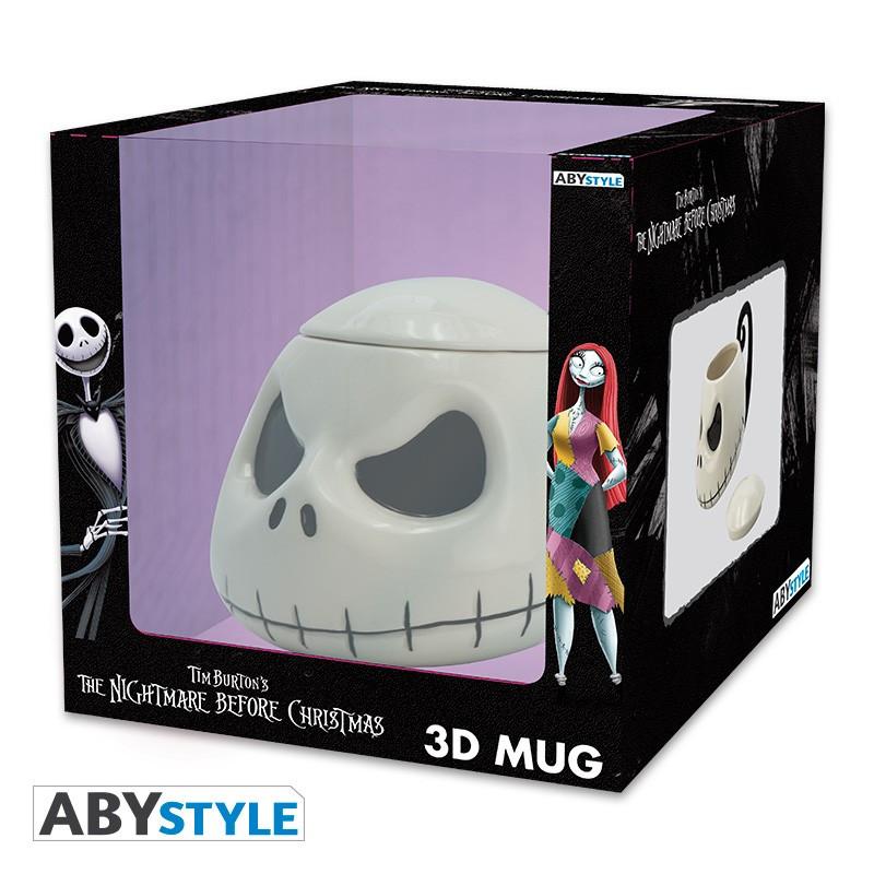 Abystyle  Becher - 3D - Der Albtraum vor Weihnachten - Jack Skellington 