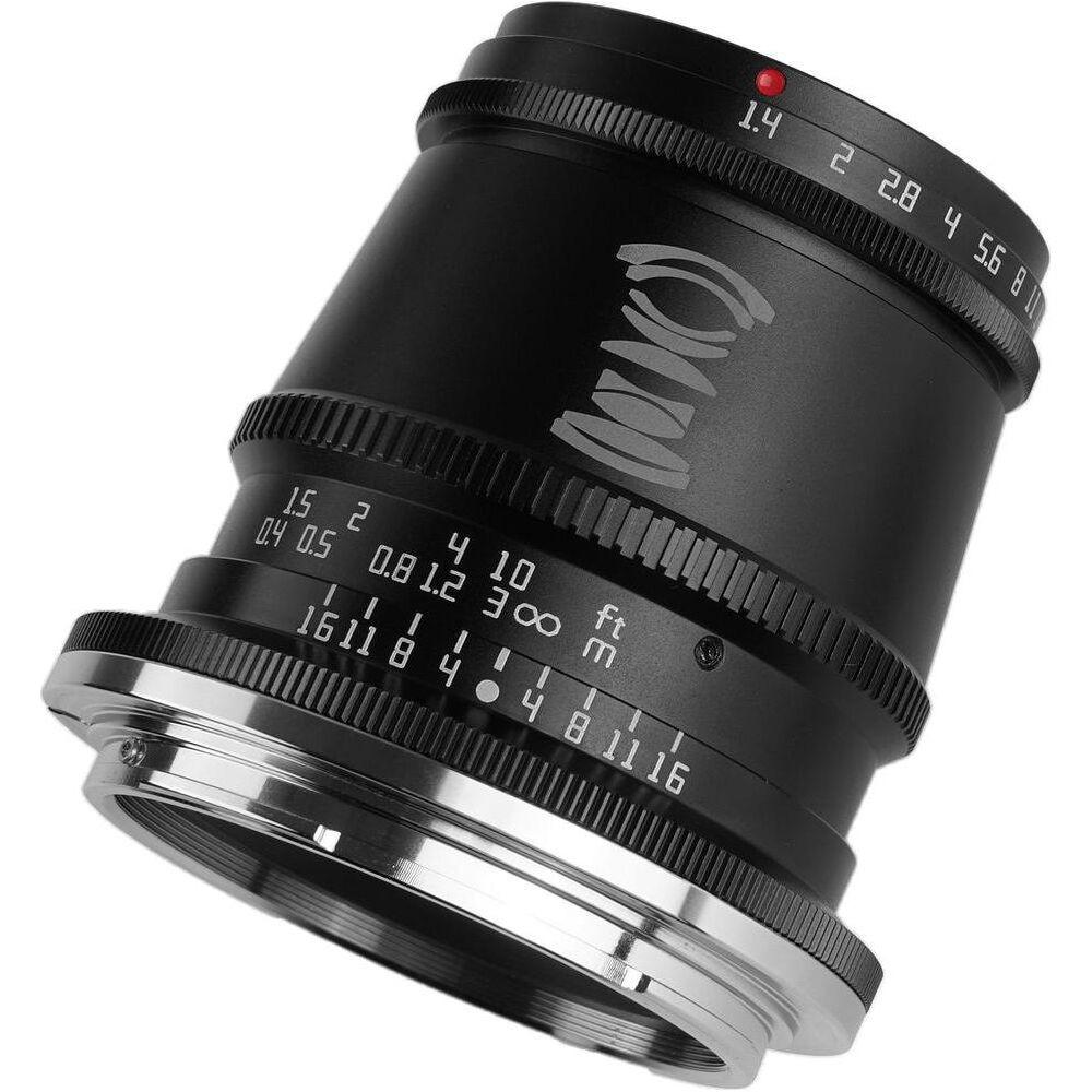 TTARTISANS  TTArtisan APS-C 17mm F1.4 MILC Obiettivo ampio Nero 