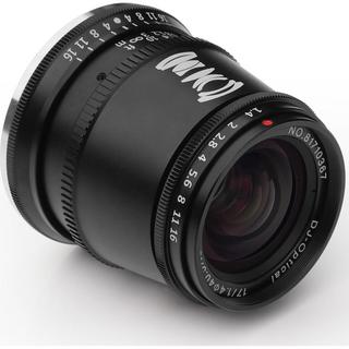 TTARTISANS  TTArtisan APS-C 17mm F1.4 MILC Obiettivo ampio Nero 