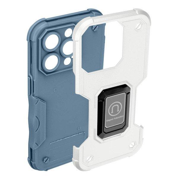 Avizar  Coque iPhone 14 Pro Max avec Bague Blanc 