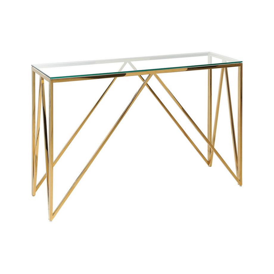 Tavolino consolle en Vetro temperato Glamour WESO