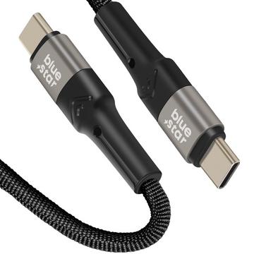 Câble USB C Mâle/Mâle 60W 2m Blue Star