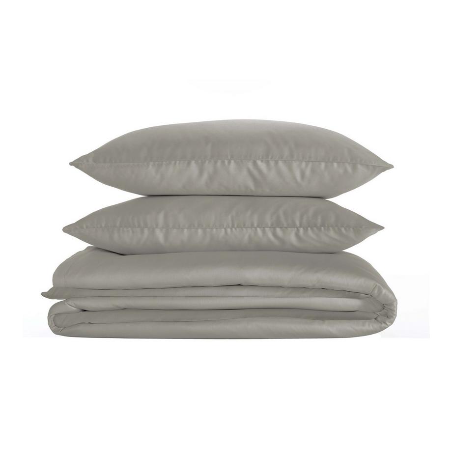 Living Home Uni Satin 100 Kissenbezug  