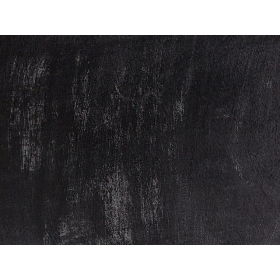 Beliani Table d'appoint en Manguier Rustique LEETON  