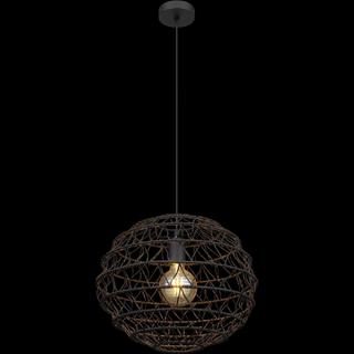 mutoni light Suspension Senni métal noir mat 1xE27 39  