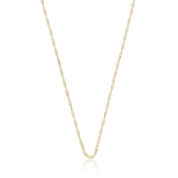 Collier Singapur Gelbgold 750, 1.5mm, 42cm
