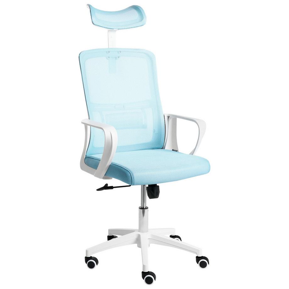 Beliani Chaise de bureau en Tissu maillé  MONARCH  